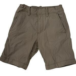 Crewcuts Khaki‎ Cargo Shorts Boys Size 5 Flat Front Button Zip Casual